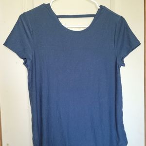 Wonder Nation Girls blue top Suze 14/16